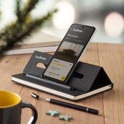 Notatnik A5 z funkcją uchwytu na telefon - Notatnik A5 z funkcją uchwytu na telefon