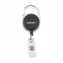 Skipass (17595-02) - Colour - black. Material - metal, plastic. Dimensions - ⌀ 35 x 52 x 12 mm; ⌀ 32 mm wheels.