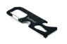 Multifunction tool - pocket-sized (MO2207-03) - Colour - black. Material - stainless steel. Dimensions - 7.8 x 2.9 x 0.6 cm.